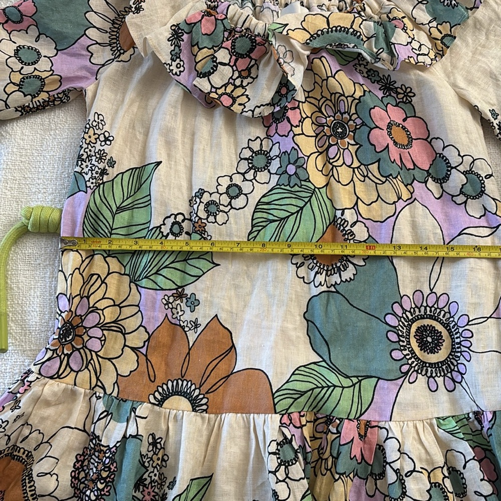 ALEMAIS FARRAH RUFFLE MINI DRESS - Picture 14 of 14